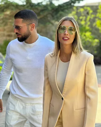 Кети Топурия с мужем Львом Деньговым