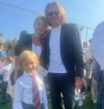 Маликов с женой и сыном