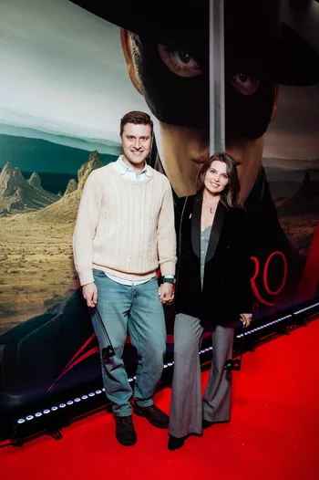 Александр Энберт с супругой