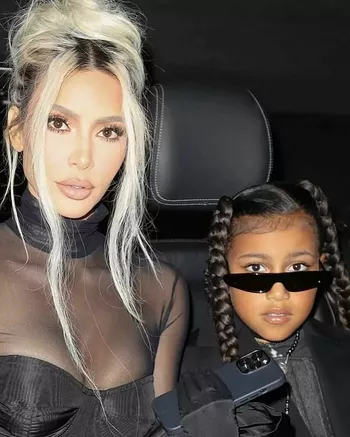 Ким Кардашьян и Норт Уэст