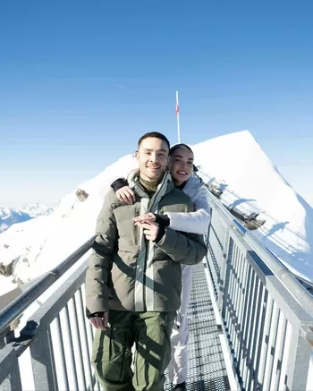 Эд Вествик с невестой