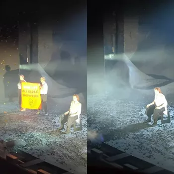 Кадры из блога экоактивистов