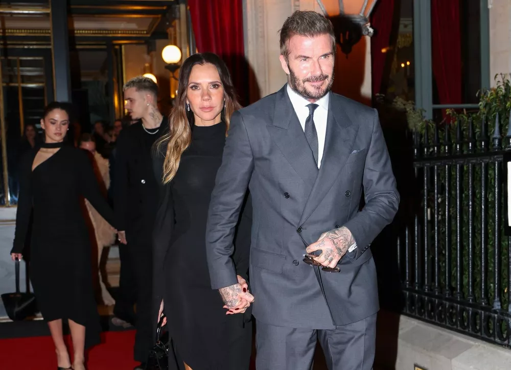 Дэвид и Виктория Бекхэм впервые появились на публике после заявлений старшего сына 