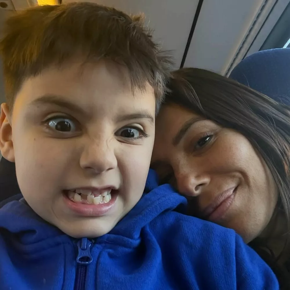 Ева с сыном