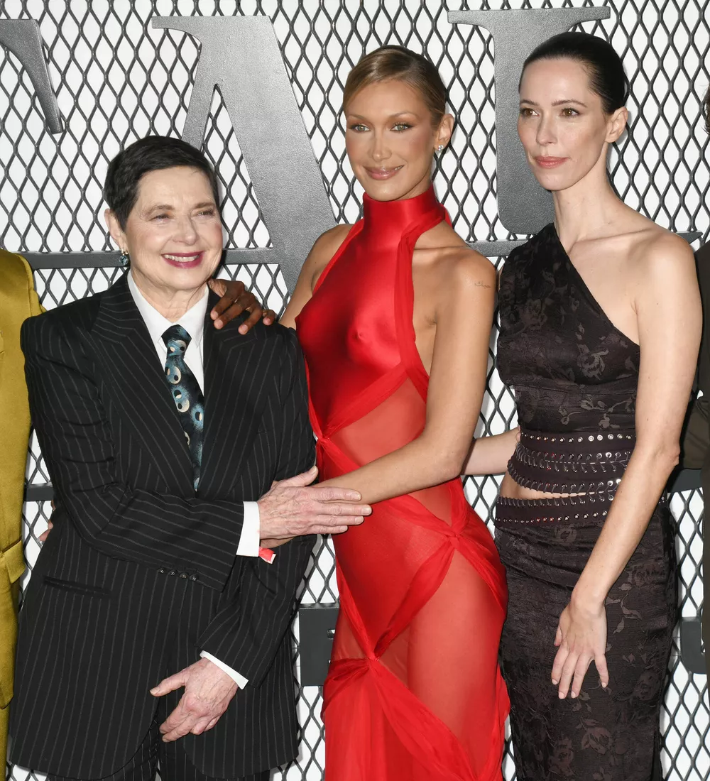 Изабелла Росселлини, Белла Хадид, Ребекка Холл