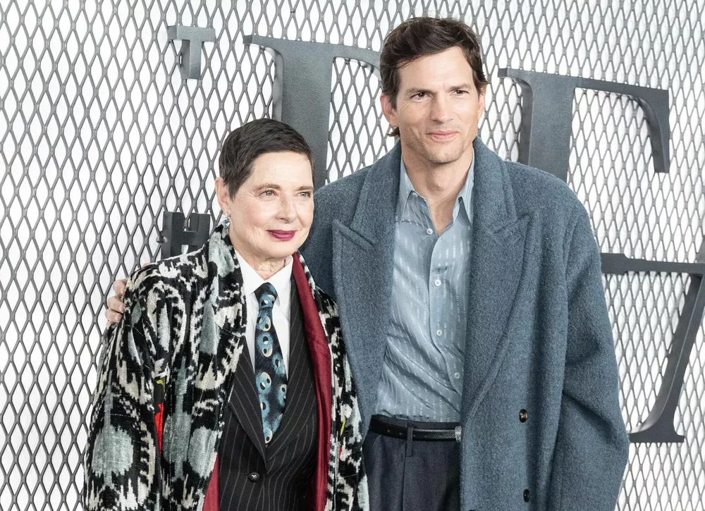 Эван Питерс, Эштон Кутчер, Изабелла Росселлини на премьере сериала Красота Райана Мерфи