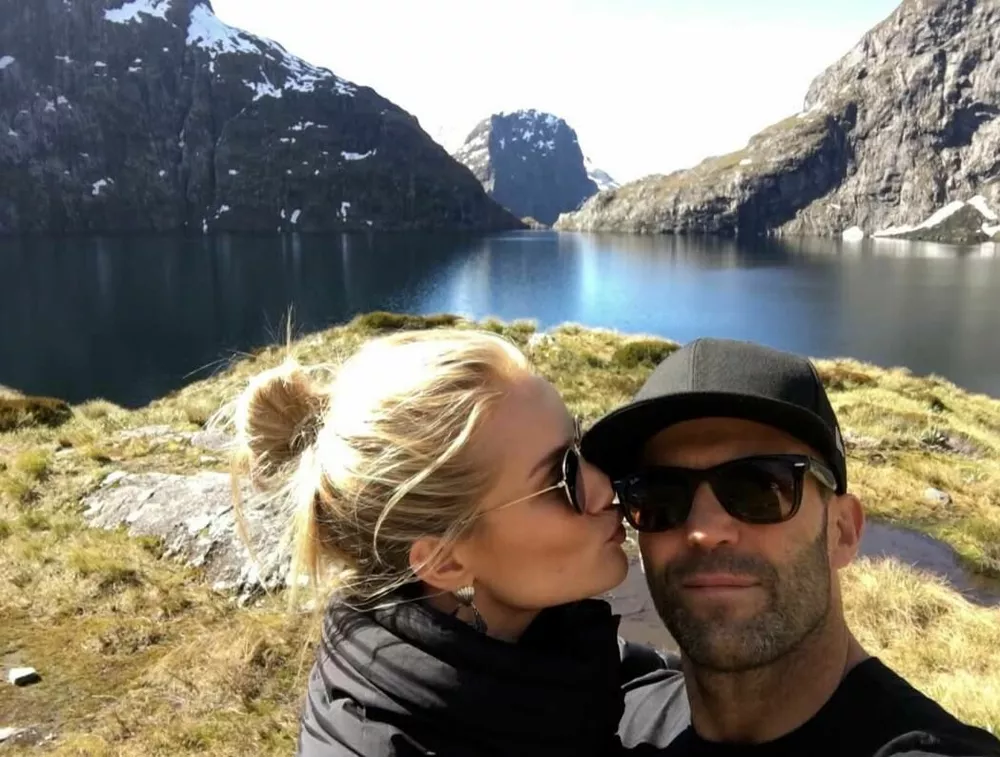 Рози Хантингтон-Уайтли и Джейсон Стейтем