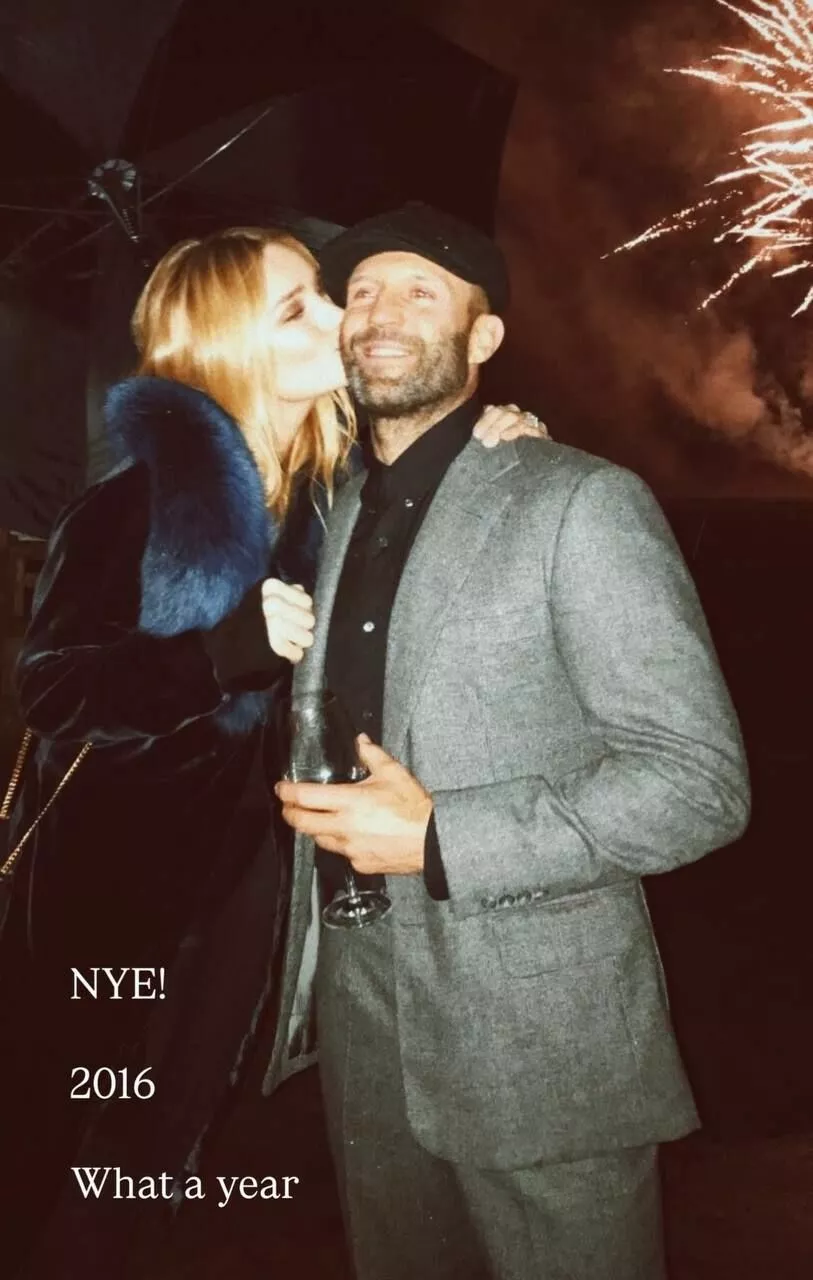 Рози Хантингтон-Уайтли и Джейсон Стейтем