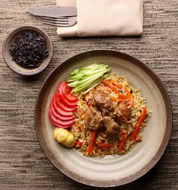 Узбекский плов