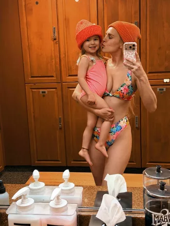 Румер Уиллис с дочкой