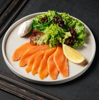 Лосось холодного копчения