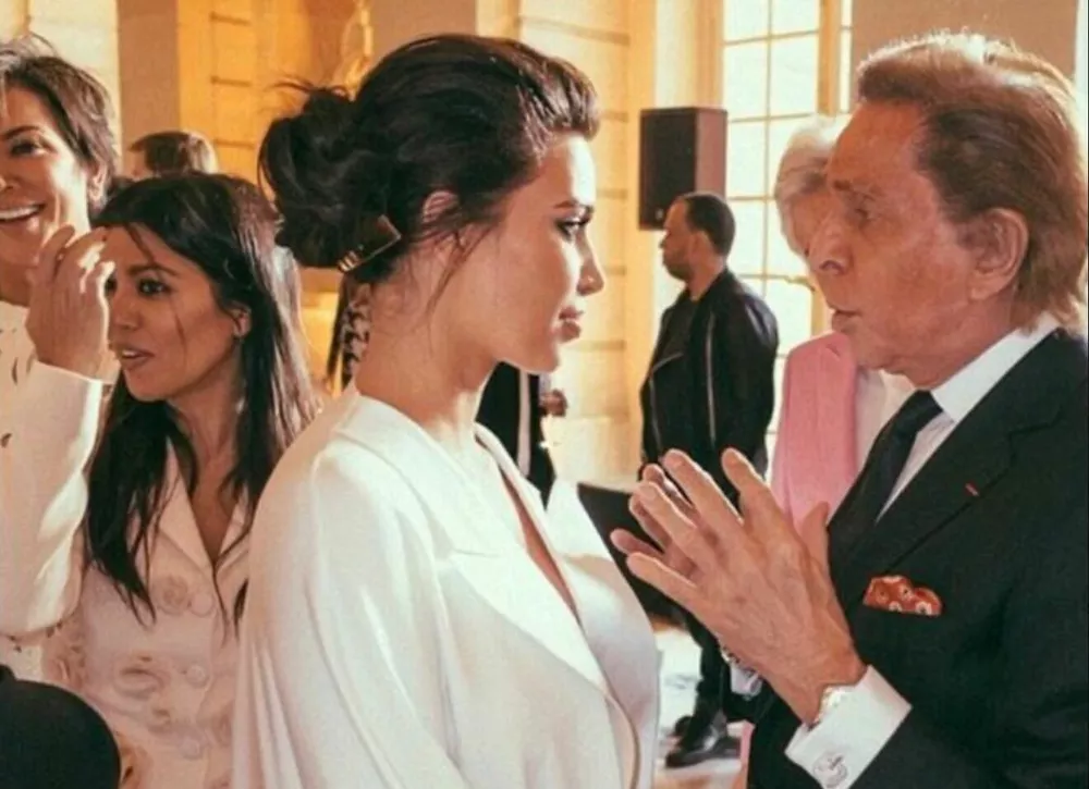 Ким Кардашьян почтила память Валентино Гаравани