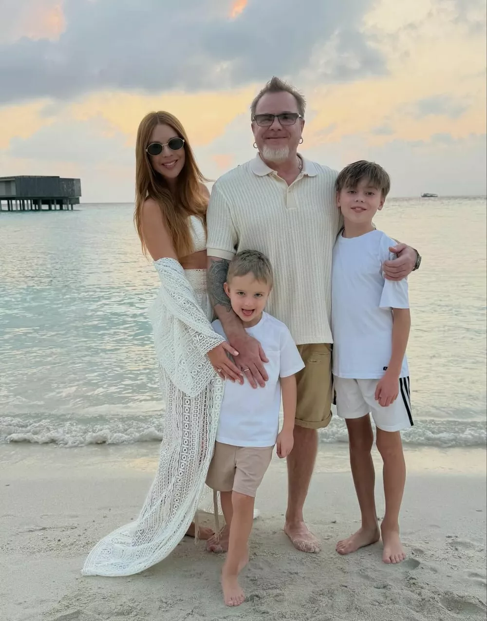 Пресняковы с детьми