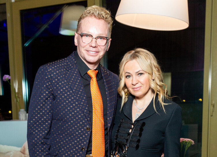 Yana Rudkovskaya, Agata Muceniece, Edgar Shabanov and others at the presentation of fragrances by the Italian brand New Notes