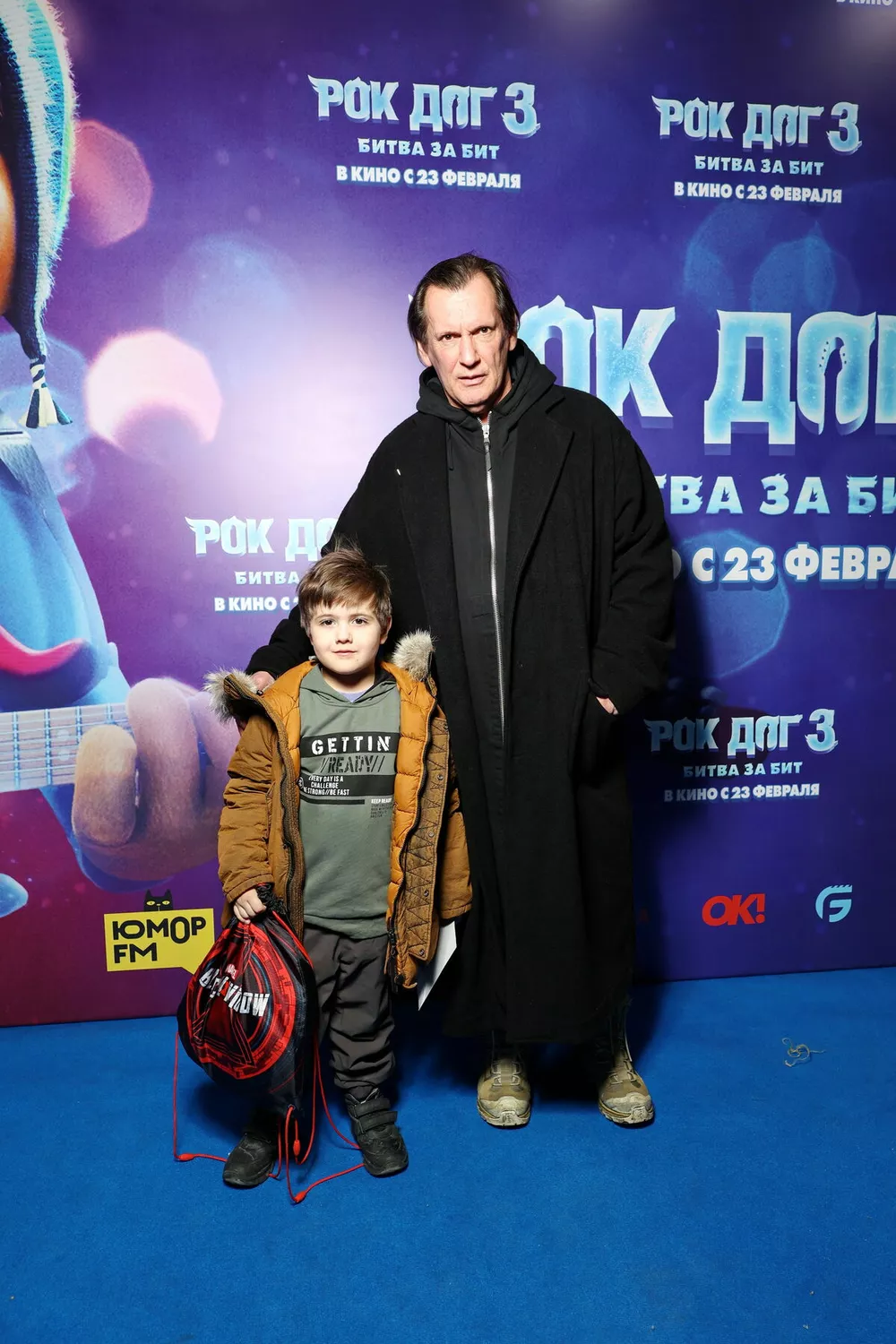 Игорь Миркурбанов с сыном Федором
