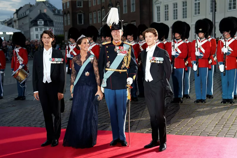 Принц Николай, принцесса Мари, принц Иоахим, принц Феликс