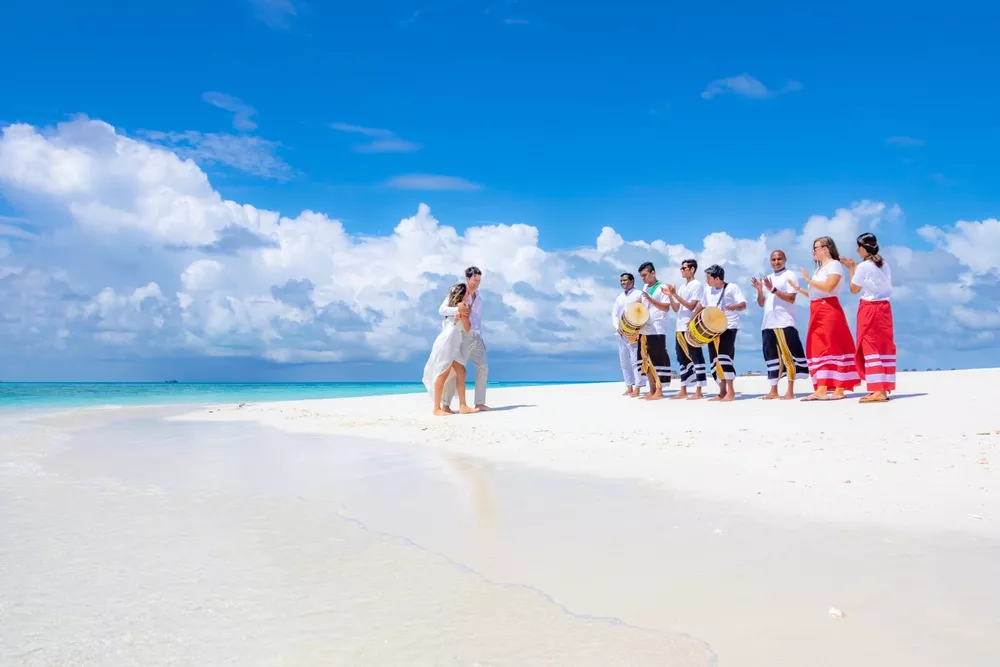Бракосочетание по мальдивским традициям