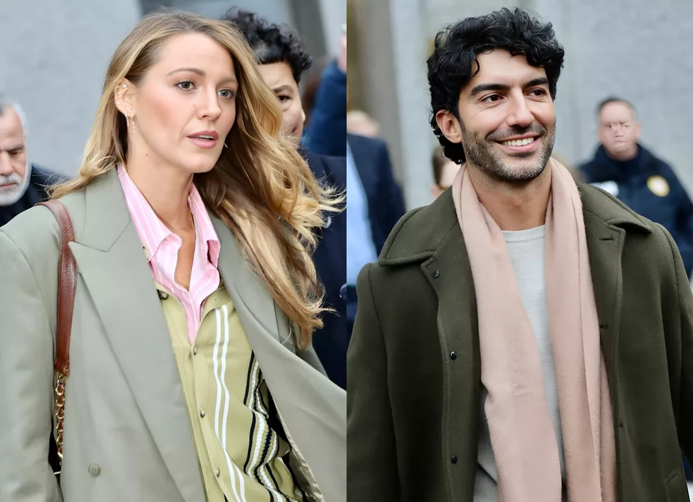 Не сговариваясь: Блейк Лайвли и Джастин Бальдони встретились в суде в одинаковых образах