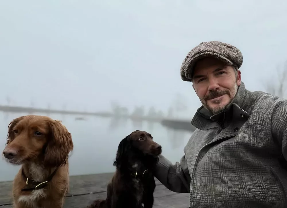 Дэвид Бекхэм показал, как провел выходные на фоне конфликта с сыном