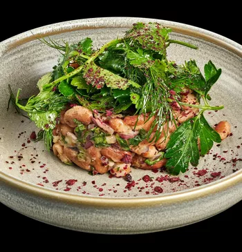 Салат из лобио по-имеретенски