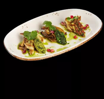 Аджики и баклажаны