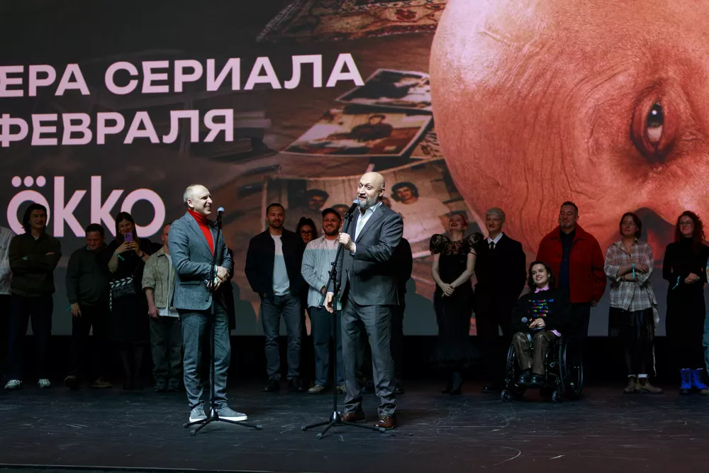 Гоша Куценко и генеральный продюсер Okko Гавриил Гордеев