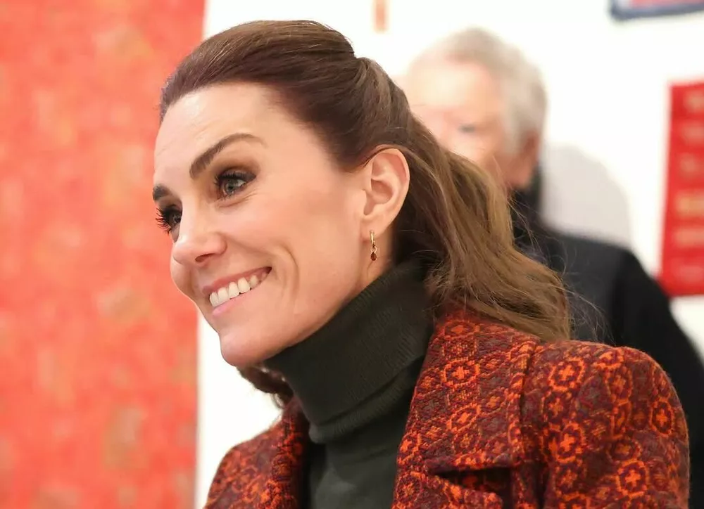 Кейт Миддлтон посетила швейную фабрику в Уэльсе