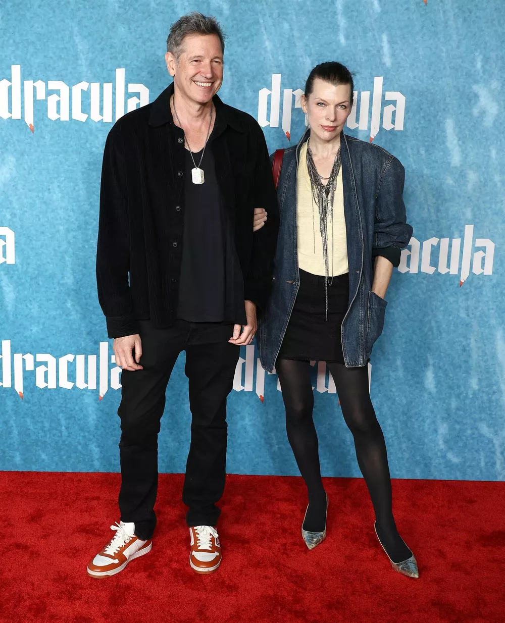 Милла Йовович с мужем