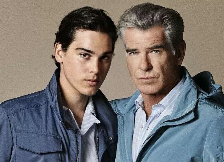 Пирс Броснан поддержал сына на открытии его выставки