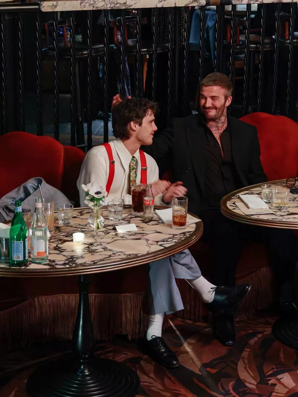 Круз и Дэвид Бекхэмы