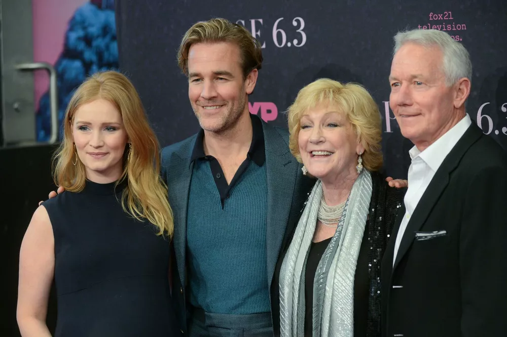 Ван Дер Бик с семьей