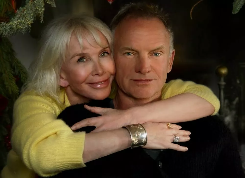  Стинг поделился редкими кадрами с супругой