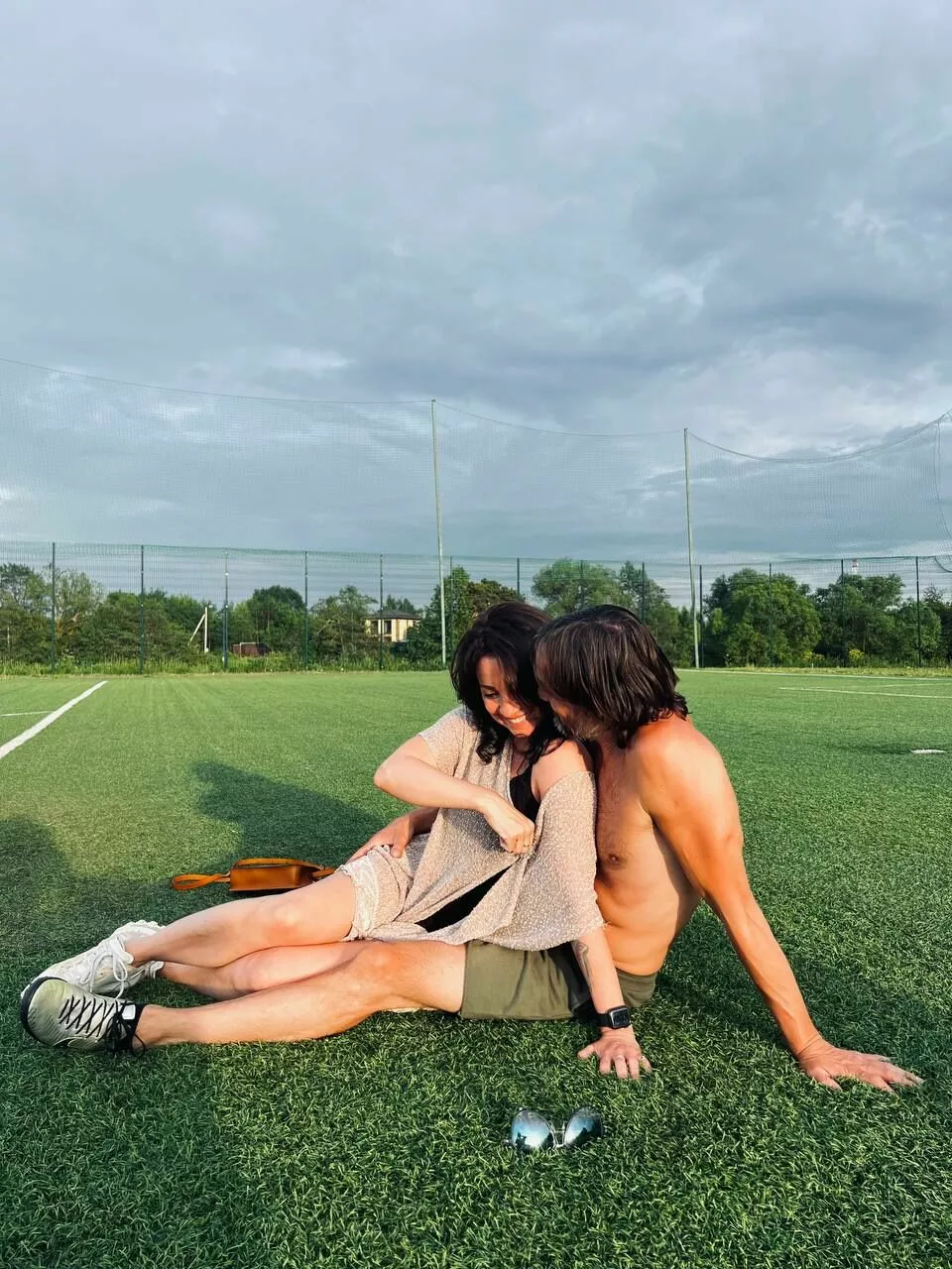 С мужем Алексеем