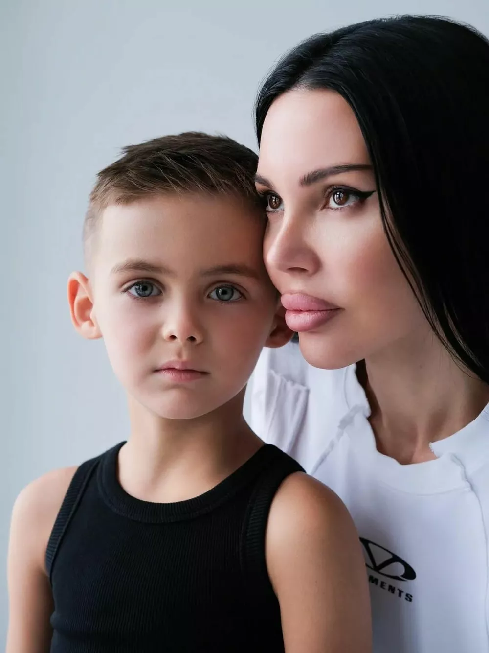 Оксана Самойлова с сыном