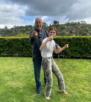 Таллула и Брюс Уиллис