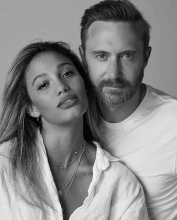 Дэвид Гетта с возлюбленной