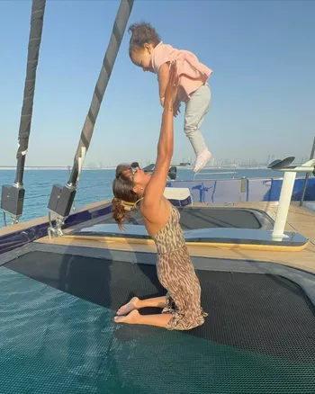 Приянка Чопра с дочкой