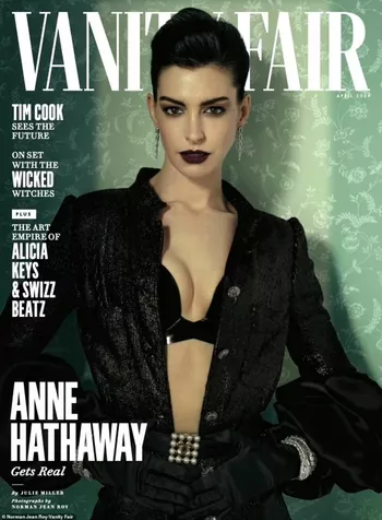 Энн Хэтэуэй на обложке Vanity Fair