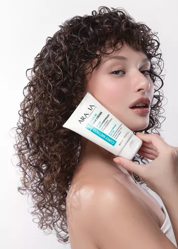 Текстурирующий крем из серии Curly Method