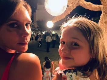 Виктория с дочкой