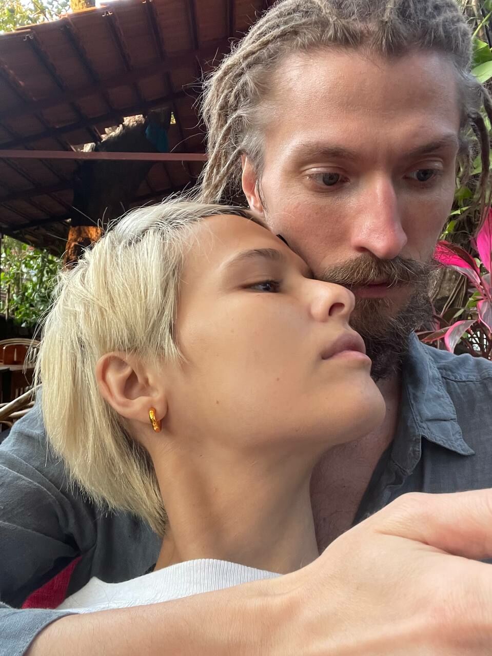 Любовь Аксенова с мужем