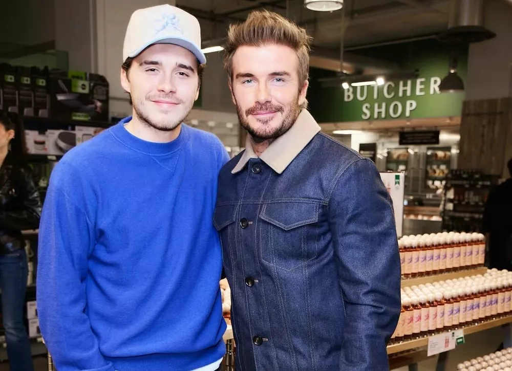 Бруклин Бекхэм едва не пересекся с отцом