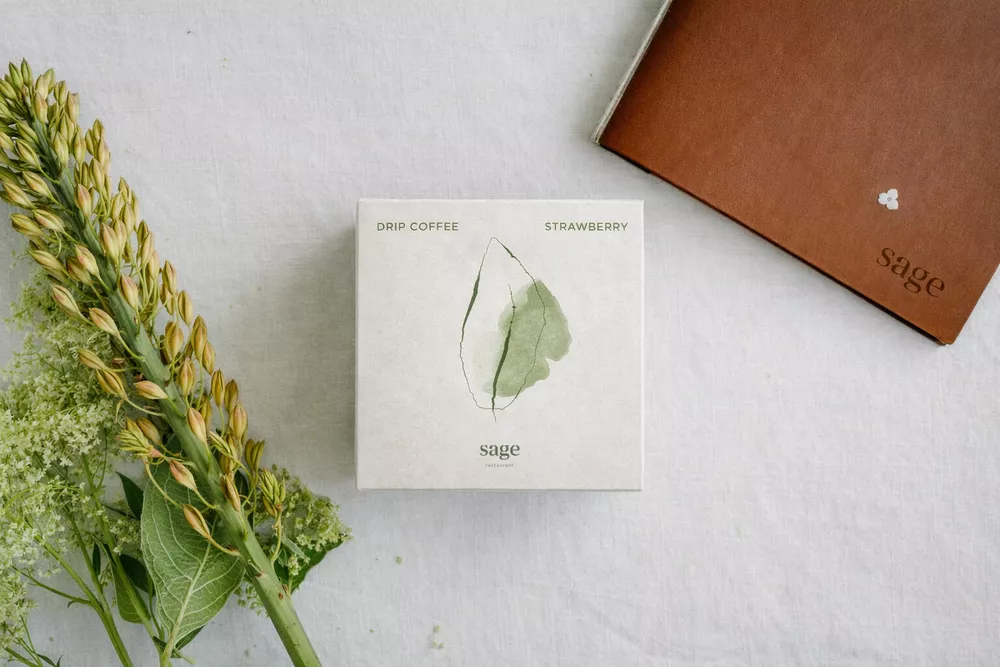 Клубничные дрип-пакеты в Sage