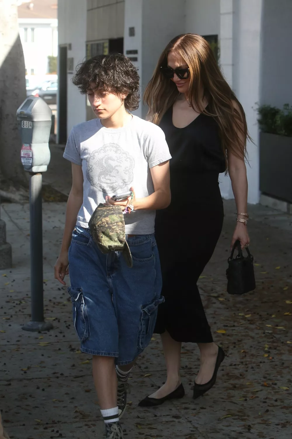 Дженнифер Лопес с дочкой