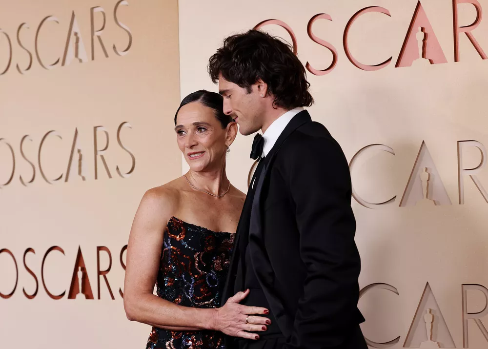 Джейкоб Элорди с мамой Мелиссой