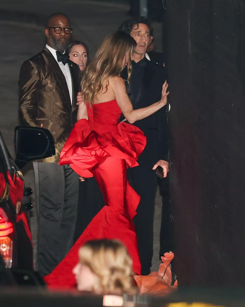 Эдриан Броуди и Джорджина Чапман