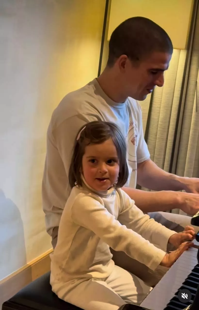 Федук с дочкой