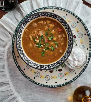 Грибная похлебка