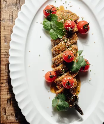 Кацу из баклажана