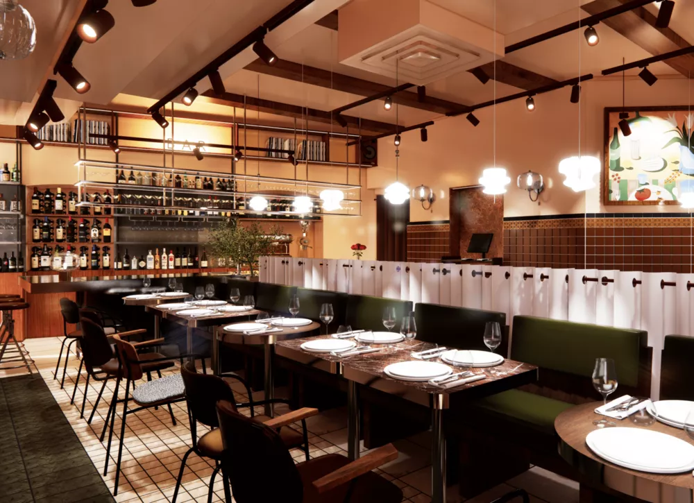 Молодые модники Москвы на открытии неаполитанской траттории